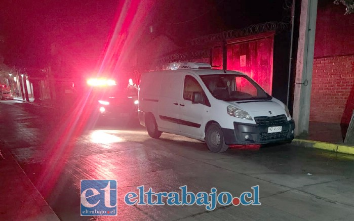 Personal de Carabineros se constituyó en el sitio del suceso, quedando el caso en manos de la SIP.