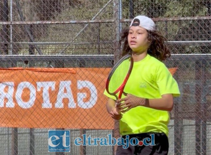Demetrio Cuevas será uno de los tenistas locales que competirá en el Cosat G 3.