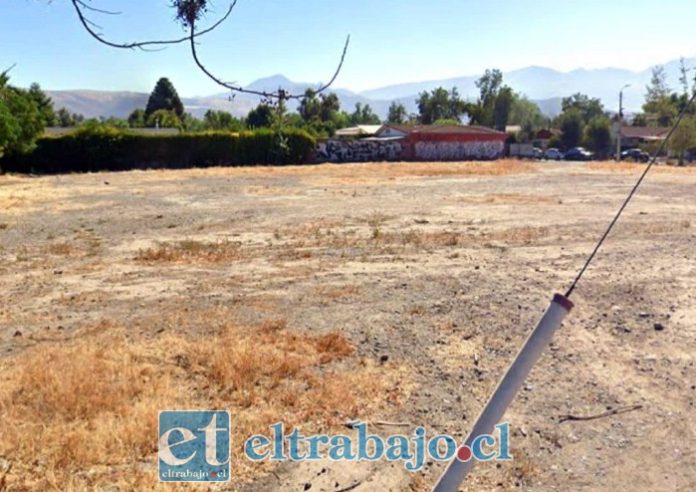 Aquí se construirá la nueva sede vecinal del Barrio Miraflores.