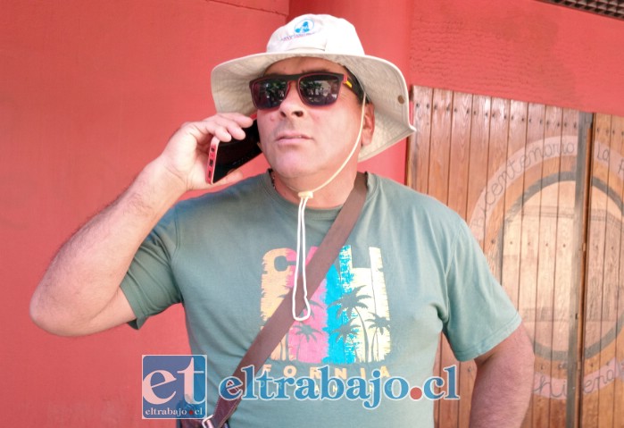 Jorge Herrera, presidente de APR Quebrada Herrera. 