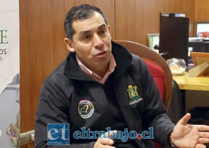 Gonzalo Vergara, alcalde de la comuna de Panquehue.