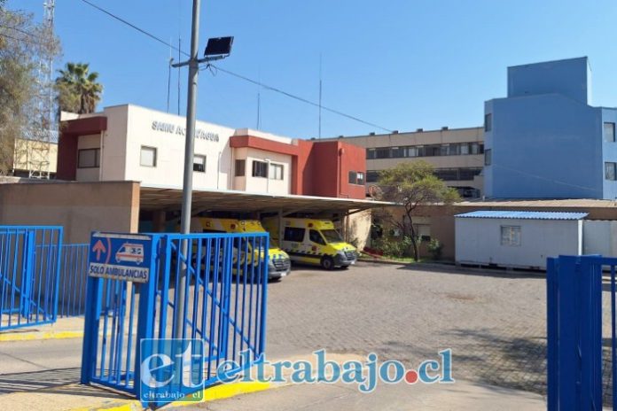 En el Hospital San Camilo y con riesgo vital, permanece internado joven baleado en San Felipe.