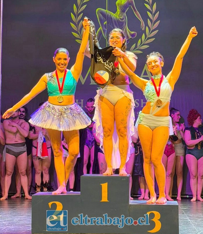 Marisela Castillo, segundo lugar en Pole Fusión Amateur.