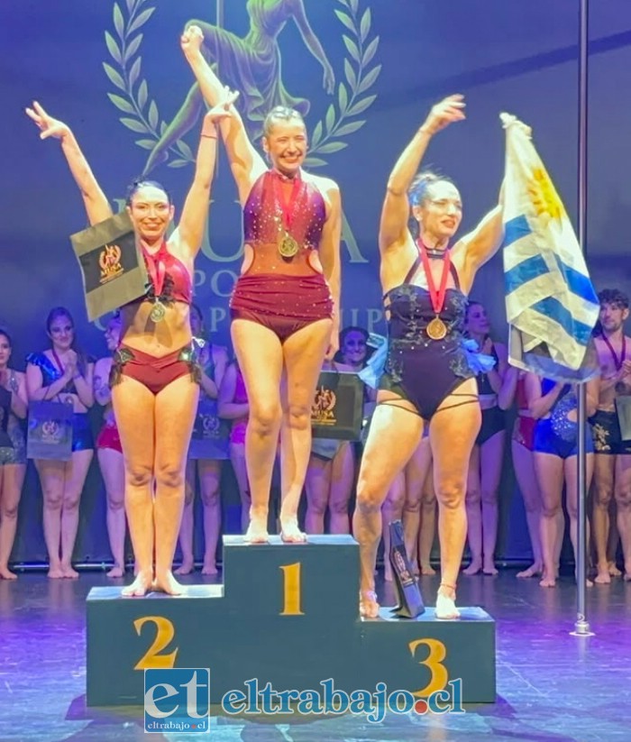 Carolina Leyton, primer lugar en Pole Control Semi Profesional Master 40.