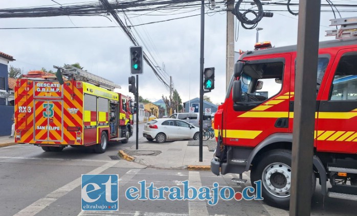 Dos vehículos protagonizaron accidente de tránsito en Freire con Coimas. 