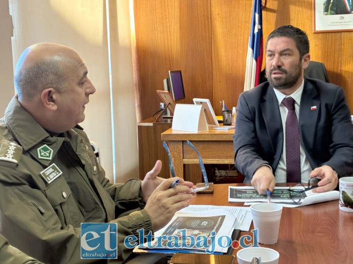Delegación Presidencial Provincial encabezó Comité Policial Provincial.