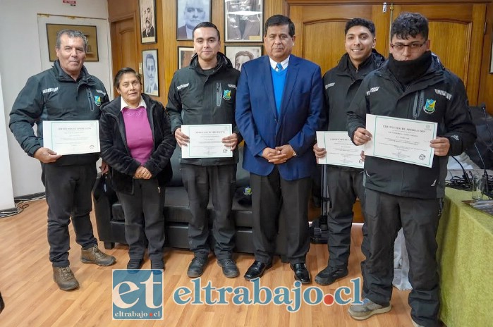 Santa María cuenta con nuevos Inspectores de Seguridad.