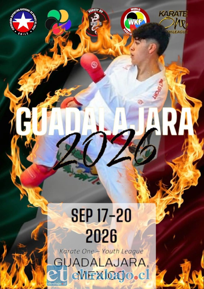 Pablo peleará en Guadalajara, México.