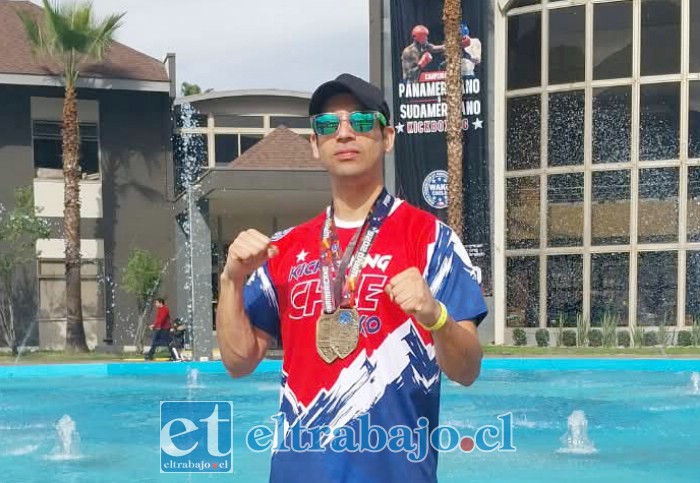 Alfonso Puga se consagró campeón panamericano en las modalidades Pointfight y Light Contact, consiguiendo dos medallas de oro en la categoría Máster +40 años.
