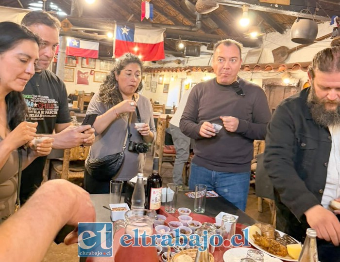 Proyecto Cerro de Sabores visitó Restaurante La Ruca.