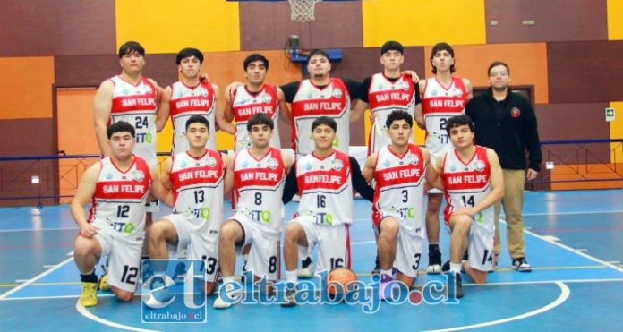 San Felipe Basket se mostró muy fuerte en su debut en la tercera serie del básquetbol chileno.