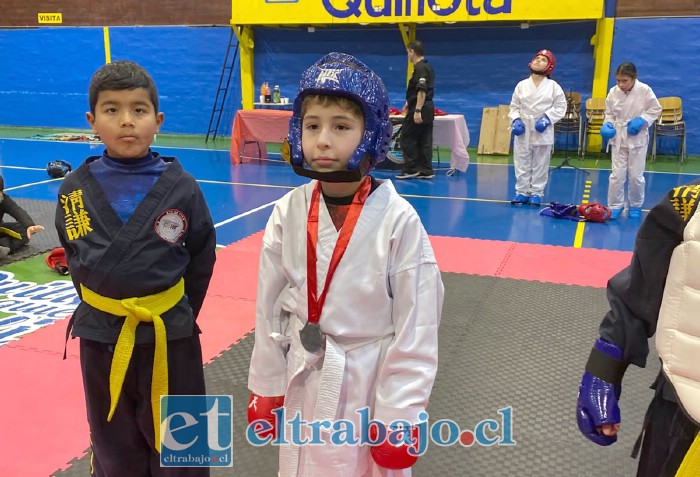 Juan Pablo Díaz, segundo lugar en su categoría.