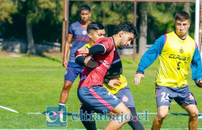 Los jugadores sanfelipeños entrenaron mentalizados en obtener un buen resultado este domingo.