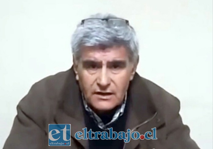 Juan Aguilera, presidente de la Junta de Vecinos La Esperanza, sector Las Vegas de Llay Llay (Imagen de archivo).
