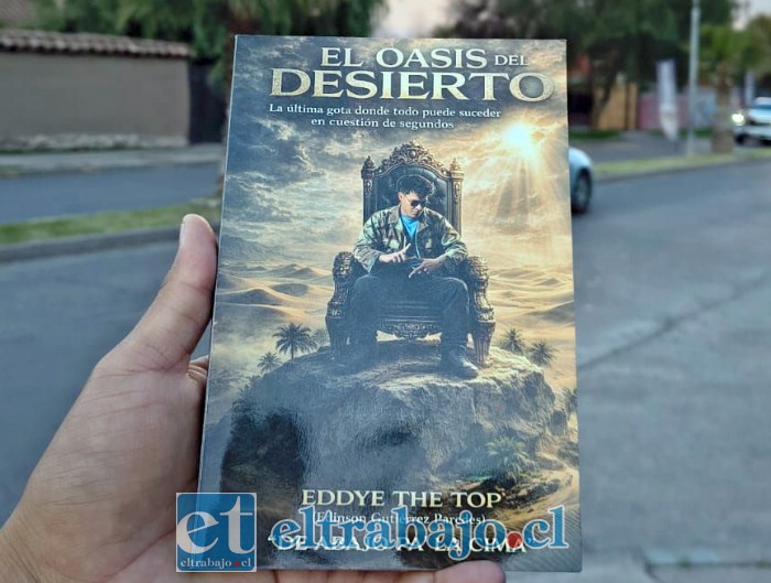 El Oasis del Desierto, primera obra literaria de Edinson Gutiérrez, reúne reflexiones y experiencias surgidas durante sus años de privación de libertad y busca entregar un mensaje de esperanza y superación.