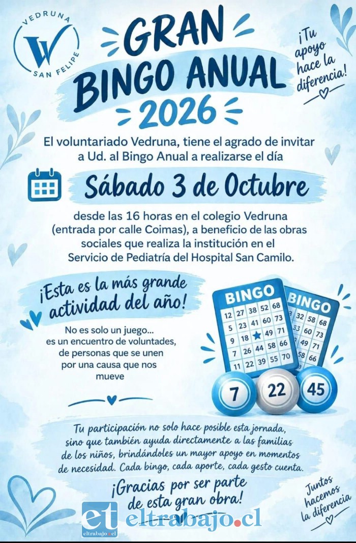 Afiche oficial del evento.