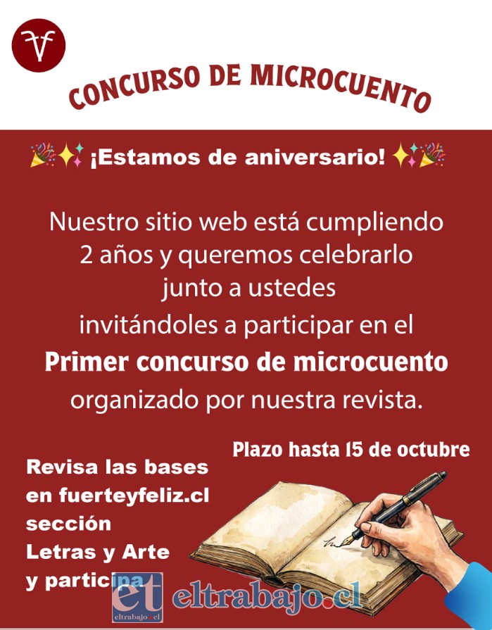 Este es el afiche promocional del concurso.