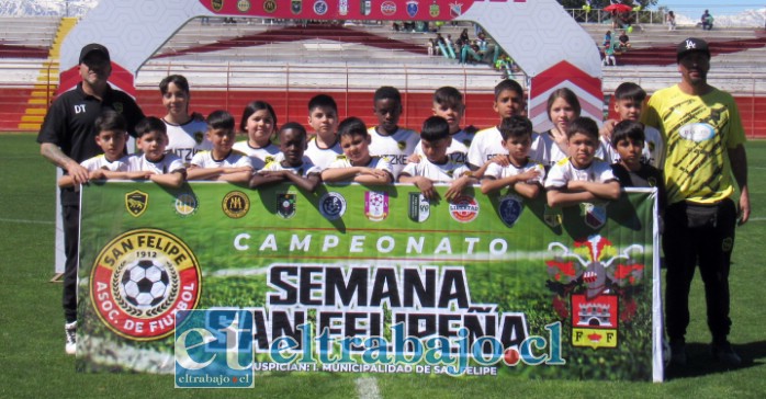 En Tercera Infantil se coronó campeón el Club Alberto Pentzke.