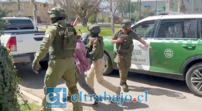 Una mujer fue detenida por microtráfico de drogas. 