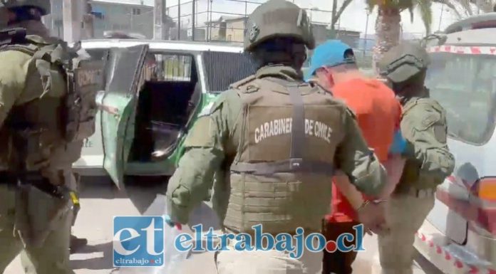 Operativo del OS7 de Carabineros sacó de circulación a dos delincuentes.