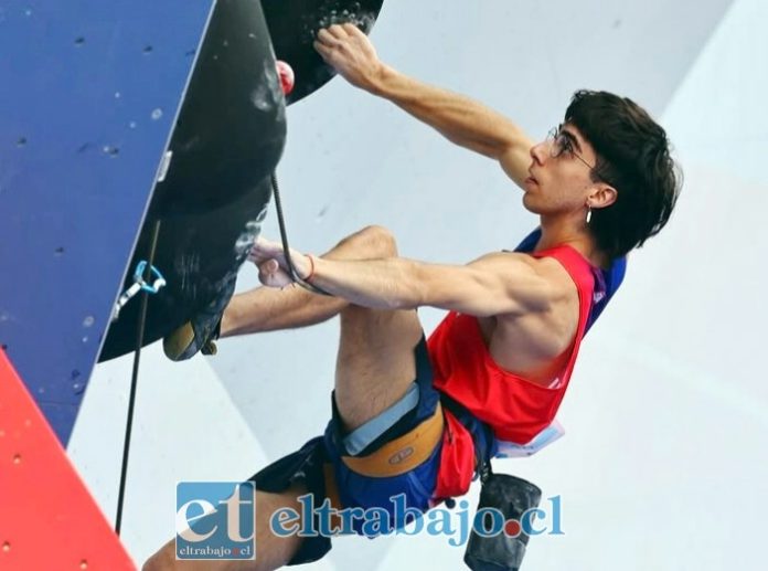 El sanfelipeño Benjamín Vargas buscará medallas para Chile en la Escalada.
