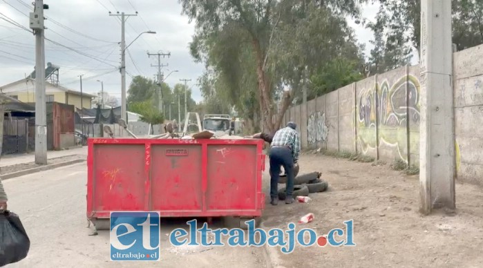 Labor contempló el retiro de diversos elementos previo al desalojo.