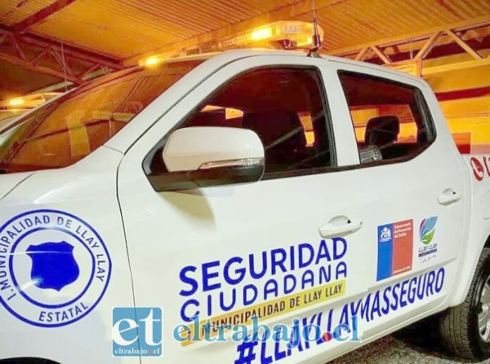 Seguridad Ciudadana y Carabineros de Llay Llay recuperaron vehículo tras asalto a un adulto mayor.