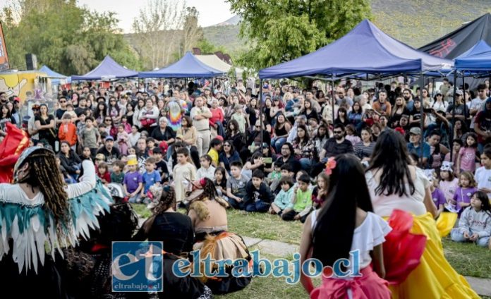 Cerca de 6.000 personas participaron en la tercera edición del Aconcagua Fest, realizada en el Centro Cultural y Museo Presidente Pedro Aguirre Cerda, en Calle Larga (Fotografía: Jethro Mather Joo).