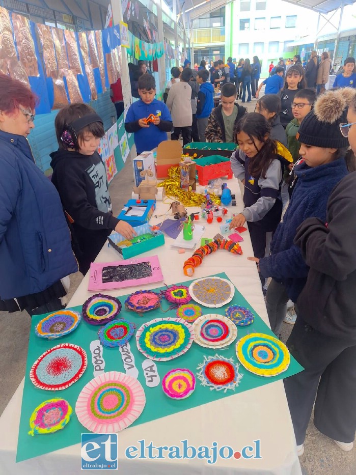 La galería ‘Eco y Color’ permitió a los alumnos presentar sus trabajos y convertirse en los propios guías de esta experiencia artística y educativa.