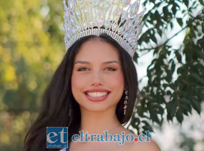 La actual Miss Los Andes 2026 invitó a las mujeres del Valle de Aconcagua a participar en el certamen.