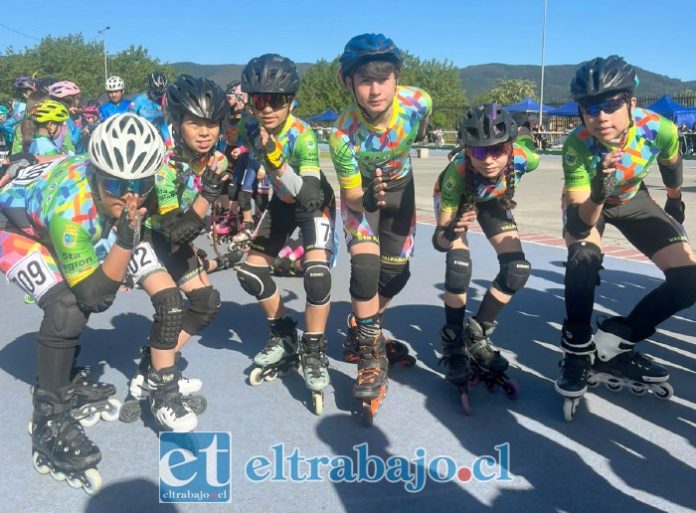 Nicolás Romero y Antonio Correa consiguieron tres medallas de plata para la delegación de la Región de Valparaíso en la competencia nacional de patín carrera.