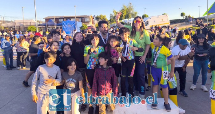 El club agradeció el apoyo de las familias, entrenadores y municipio, cuyo aporte permitió que los seis deportistas representaran a San Felipe en el campeonato.