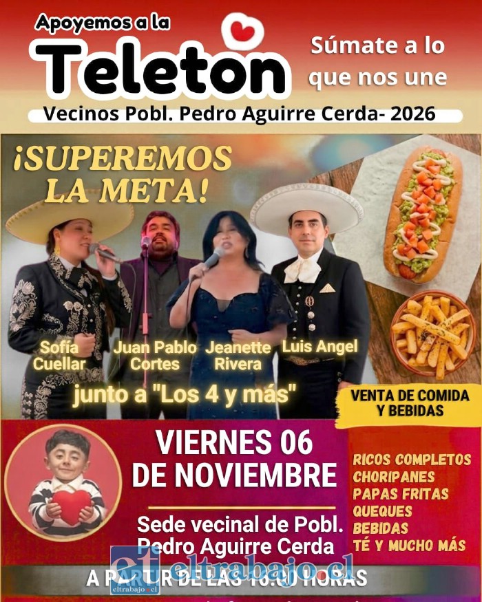 Los artistas que participarán en esta actividad organizada por vecinas en Población Pedro Aguirre Cerda de San Felipe