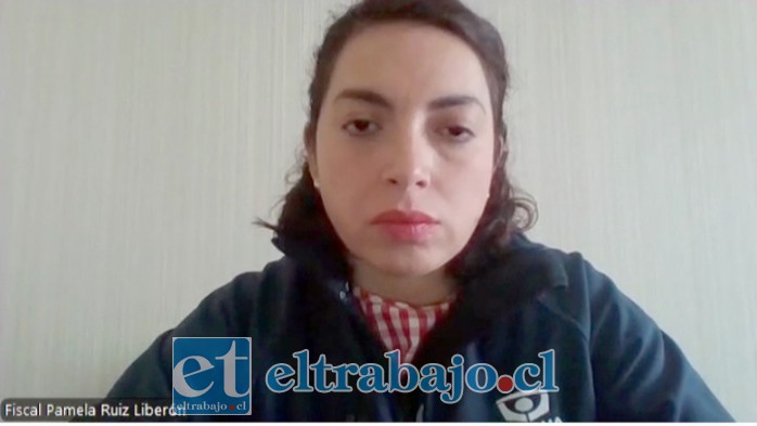 Fiscal Pamela Ruíz Liberón, a cargo de la investigación.