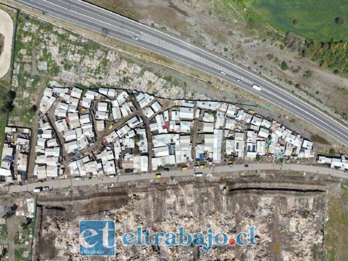 El 26 de noviembre se realizará el desarme de las casas que quedan en la Toma de San Felipe.