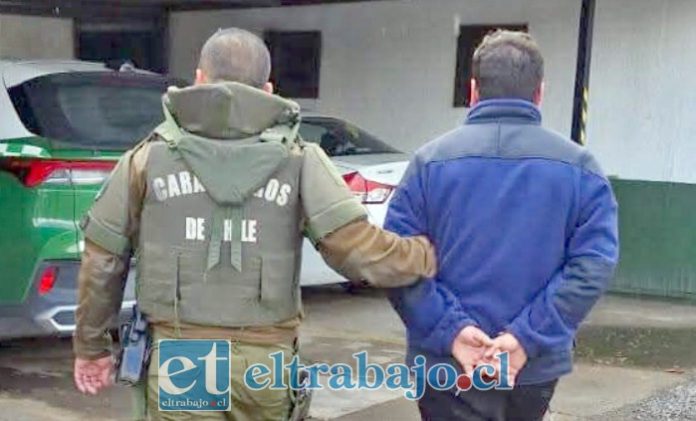 En prisión preventiva quedó sujeto acusado de atacar a su expareja con un machete (Imagen: Diario Putaendo Informa).