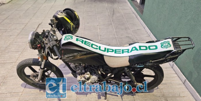 Una motocicleta incautada dejó el operativo