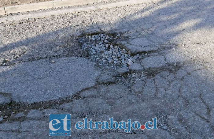 Así está el estado de Avenida Chile.