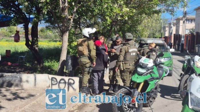 Cuatro detenidos tras Rondas Impacto en Santa María y Putaendo.