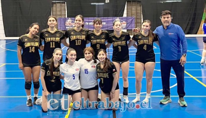 La Selección de Vóleibol del Liceo Bicentenario Cordillera de San Felipe se coronó campeona del Hexagonal Soprole.